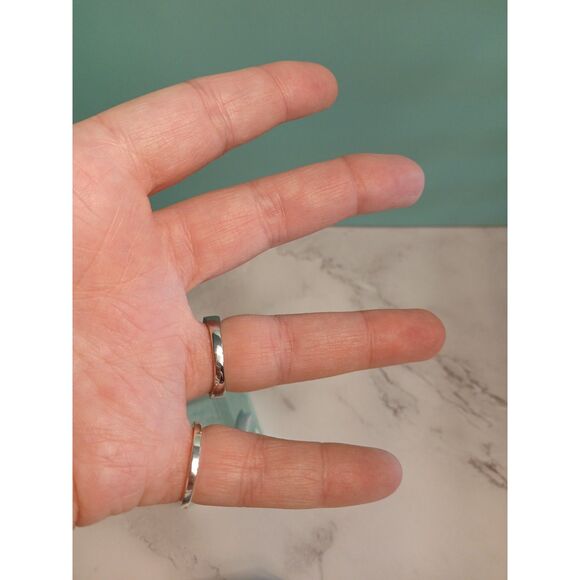 18K White Gold Plated Princess-Cut Moissanite Twisted Vine Ring – High Sparkle - Picture 10 of 12